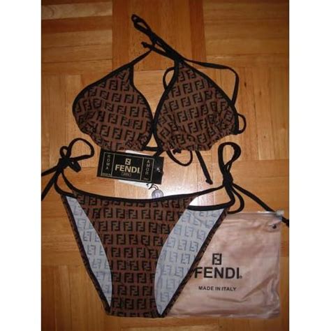 fendi bikini amazon|Fendi bathingsuit.